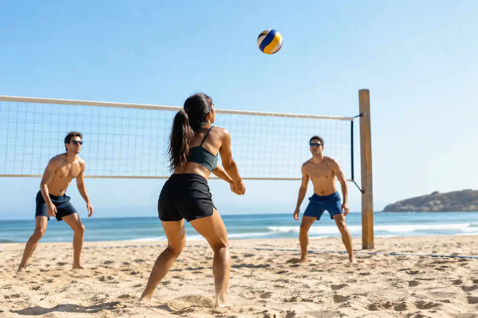 Beach Volleyball Cerritos Beach for Every Crew