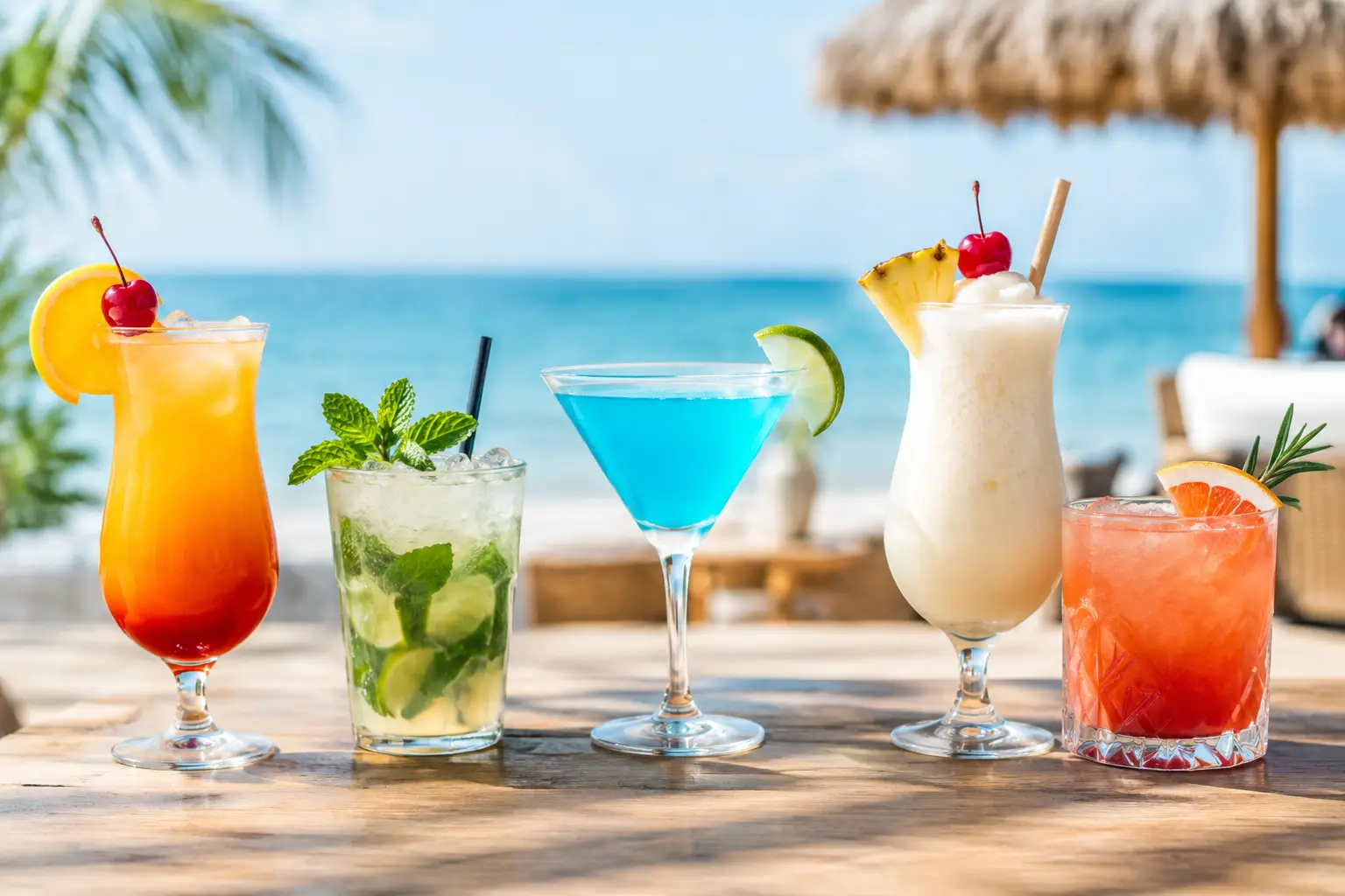 10 Popular Beach Club Cocktails Worth Ordering